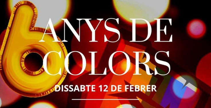 6 ANYS DE COLORS