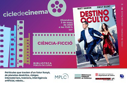 CICLE DE CINEMA · "DESTINO OCULTO"