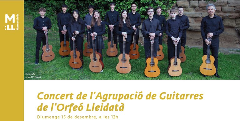 CONCERT · AGRUPACIÓ DE GUITARRES DE L'ORFEÓ LLEIDATÀ