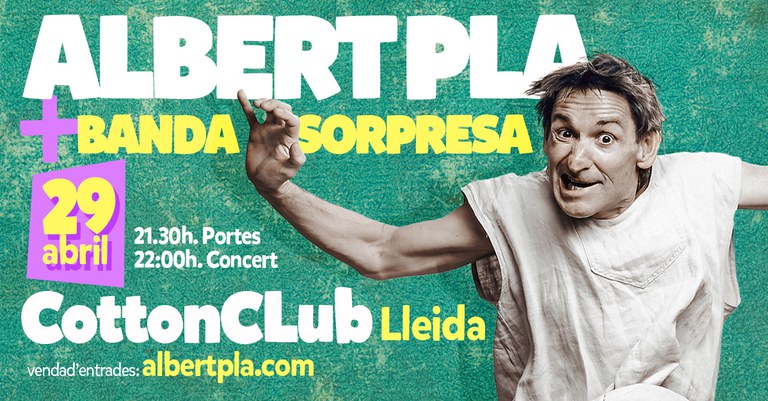 CONCERT · ALBERT PLA