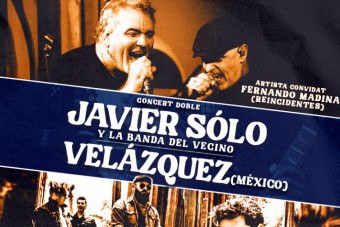 CONCERT · JAVIER SÓLO Y LA BANDA DEL VECINO + VELÁZQUEZ