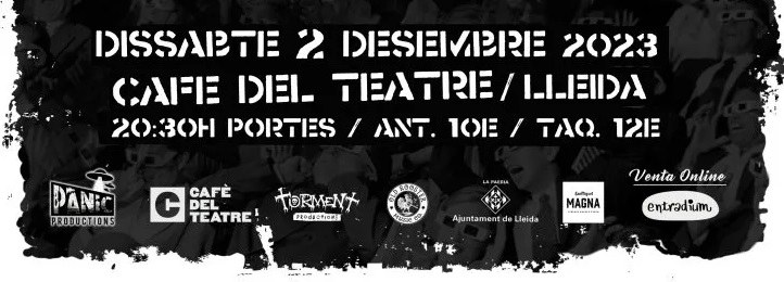 CONCERT · PANIC + LES ARANYES + SPECIAL BREED