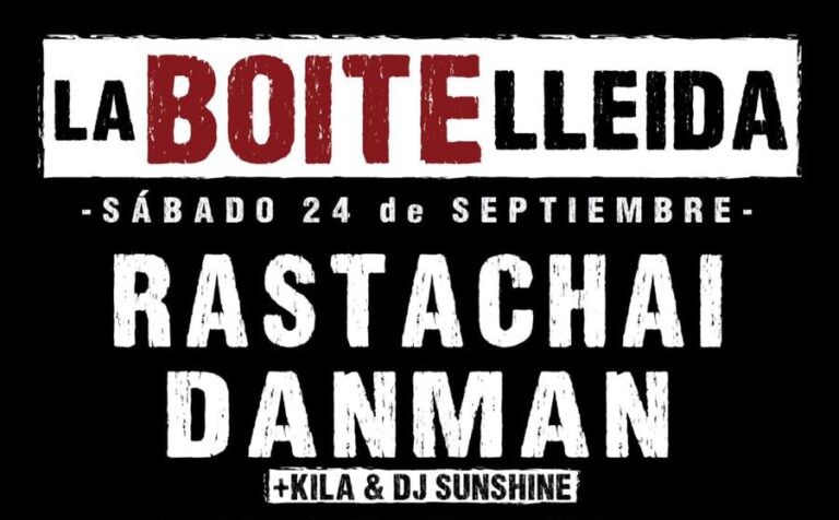 CONCERT · RASTACHAI + DANMAN + MALDITO MALDOWS & ARGIBTZZ + HYDRA & JAY TRAMA + ARTISTAS INVITADOS