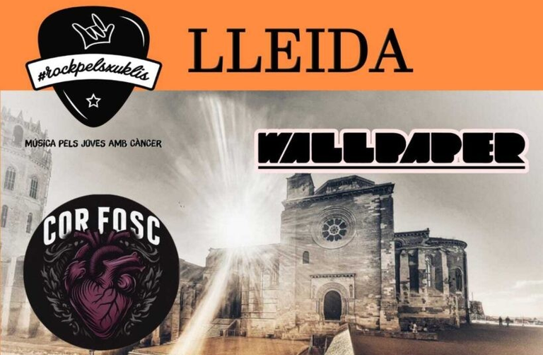 CONCERT · WE ARE WALLPAPER + COR FOSC