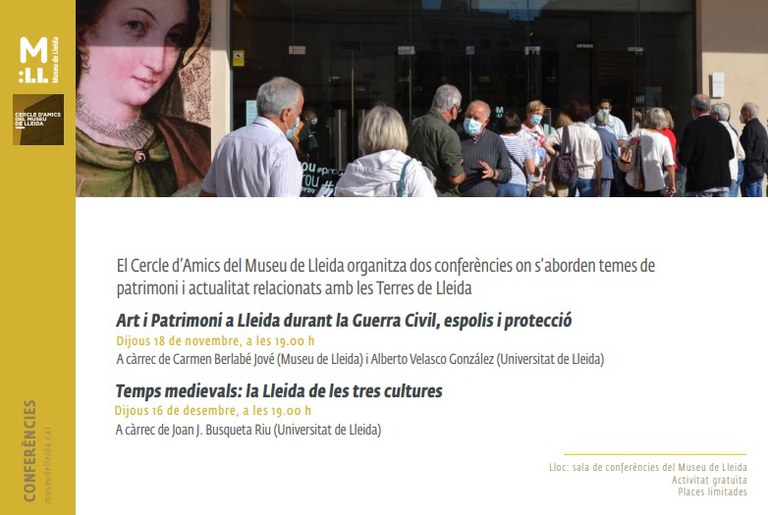 CONFERÈNCIA · TEMPS MEDIEVALS: LA LLEIDA DE LES TRES CULTURES