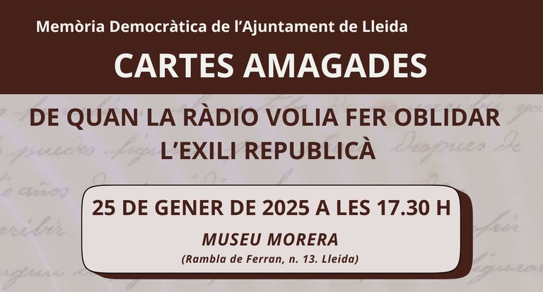 ESPECTACLE · CARTES AMAGADES