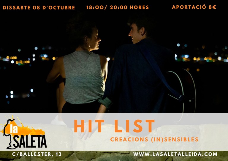 ESPECTACLE PER ADULTS · HIT LIST