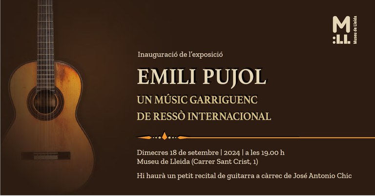INAUGURACIÓ EXPOSICIÓ · EMILI PUJOL