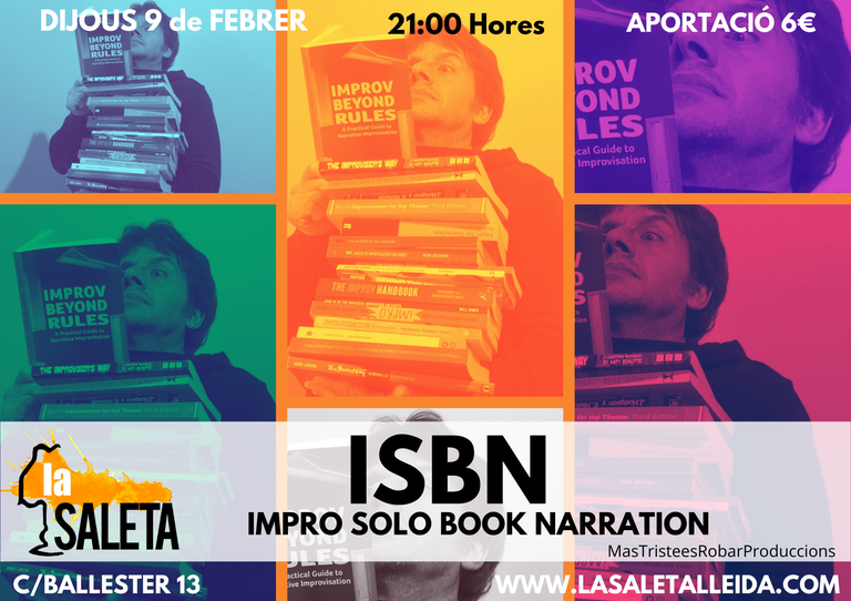 ISBN · IMPRO SOLO BOOK NARRATION