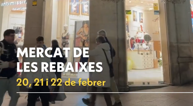 MERCAT DE LES REBAIXES A L'EIX COMERCIAL