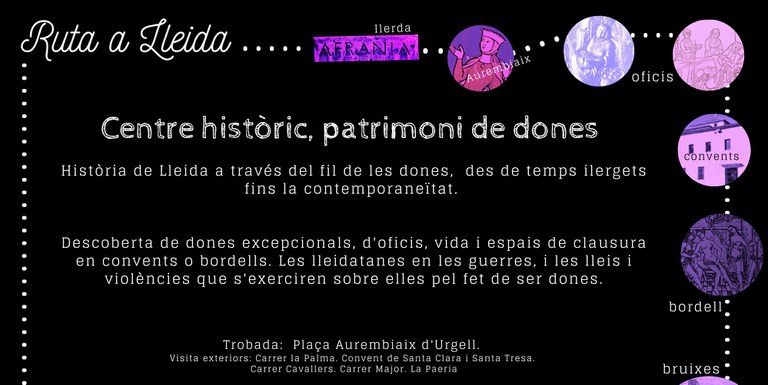 VISITA GUIADA · CENTRE HISTÒRIC, PATRIMONI DE DONES