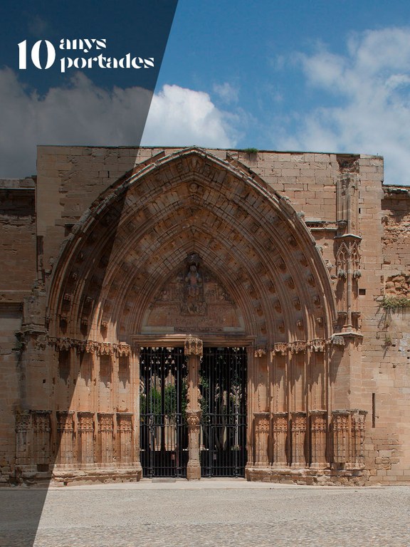 VISITA GUIADA · LA PORTA DELS APÒSTOLS DE LA SEU VELLA DE LLEIDA