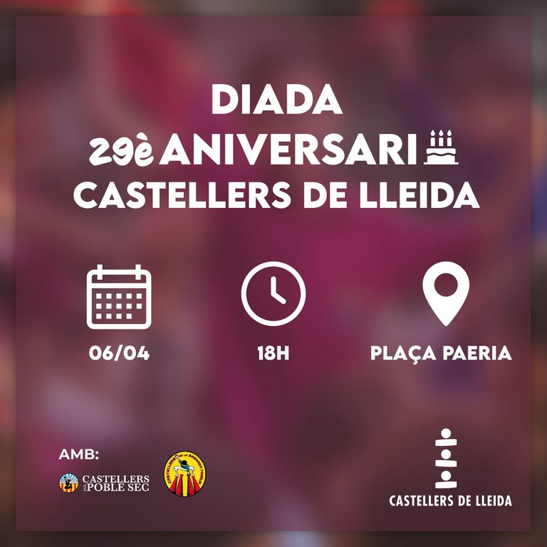 29º ANIVERSARIO CASTELLERS DE LLEIDA