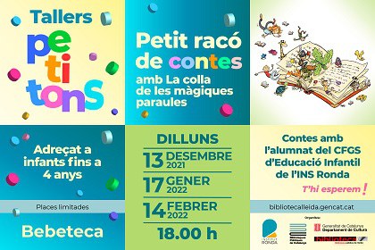 BEBETECA · "PETIT RACÓ DE CONTES"