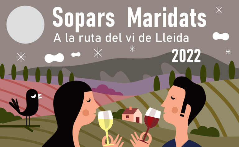 CENAS MARIDAJE EN LA RUTA DEL VINO DE LLEIDA