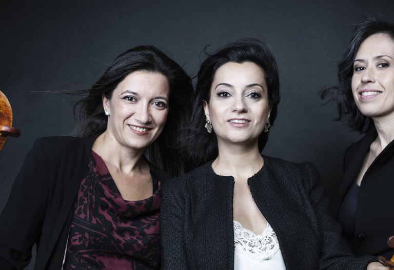 CONCIERTI · TRES COMPOSITORAS, TRES TRIOS