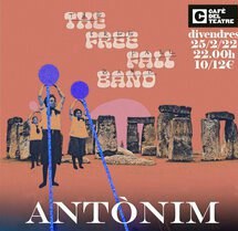CONCIERTO · ANTÒNIM + THE FREE FALL BAND