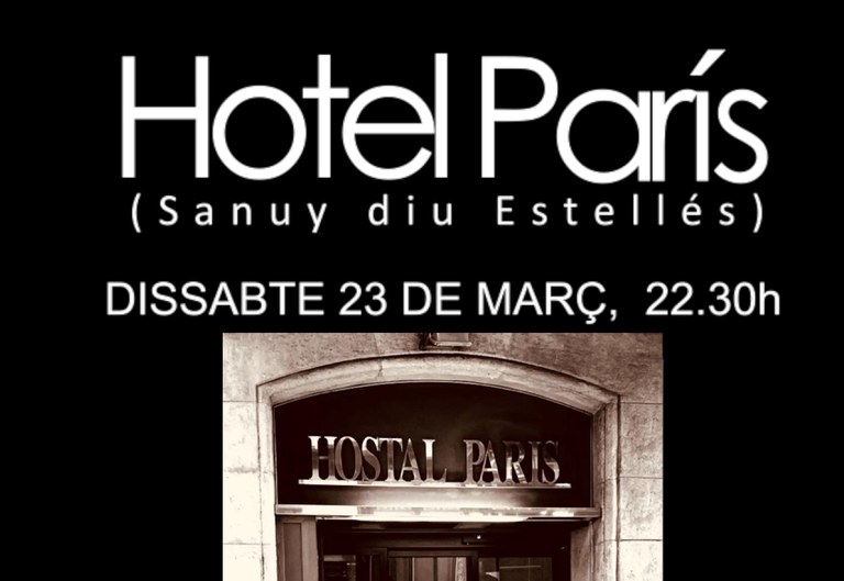 CONCIERTO · HOTEL PARÍS