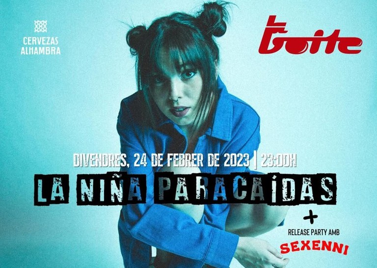 CONCIERTO · LA NIÑA PARACAÍDAS + SEXENNI
