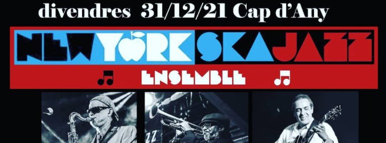 SUSPENDIDO · CONCIERTO · NEW YORK SKA JAZZ