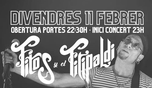 CONCIERTO · TRIBUTO A: FITOS Y EL FITIPALDI