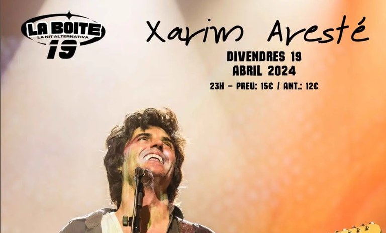 CONCIERTO · XARIM ARESTÉ