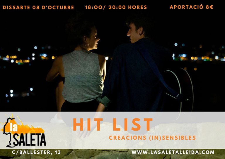 ESPECTÁCULO PARA ADULTOS · HIT LIST