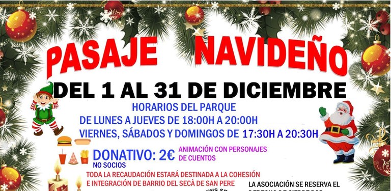 PARQUE DE NAVIDAD DEL SECÀ DE SANT PERE