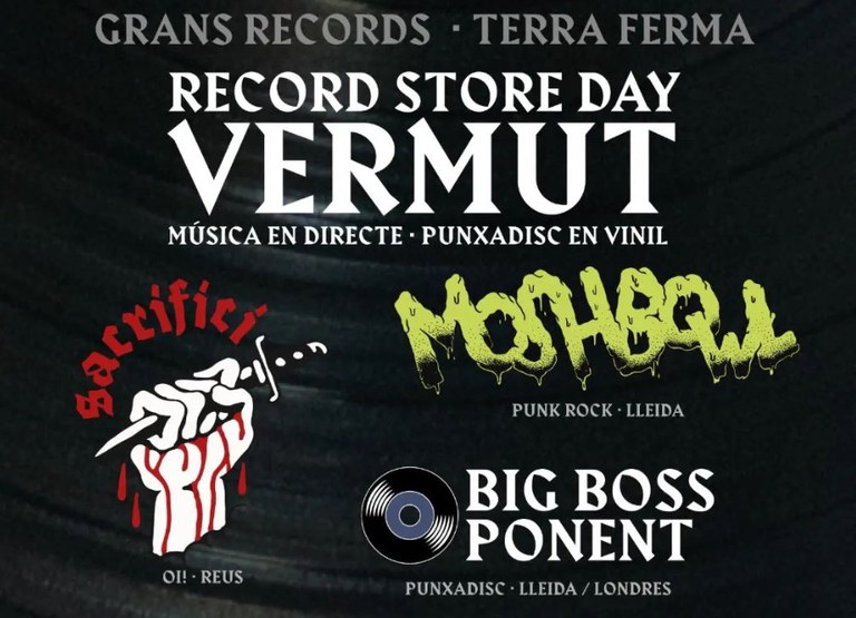 RECORD STORE DAY EN GRANS RECORDS