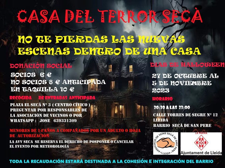 CASA DEL TERROR SECÀ