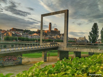 Seu Vella des de la Passarel.la